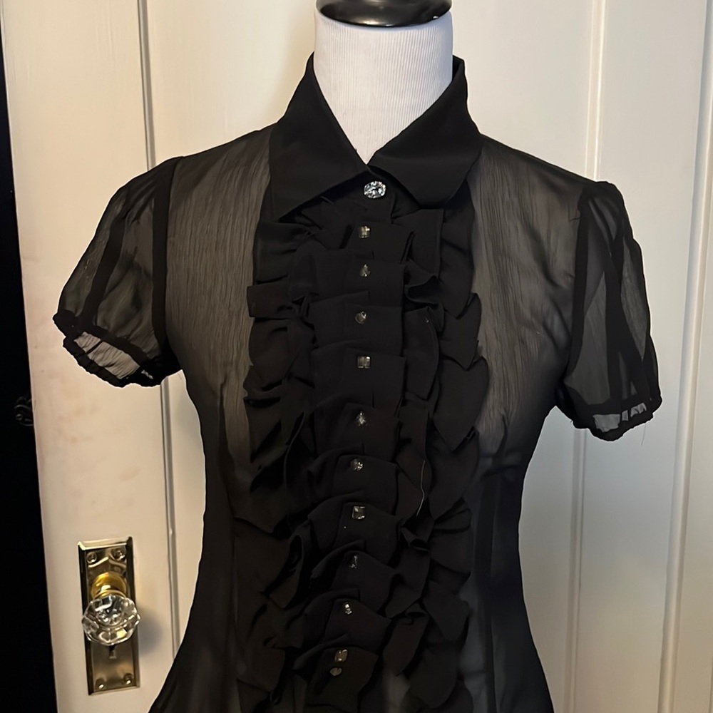 Sheer Dita pinup style shirt